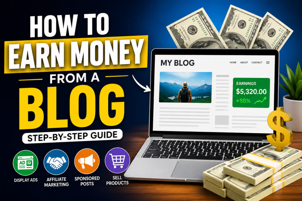 How to earn money fro