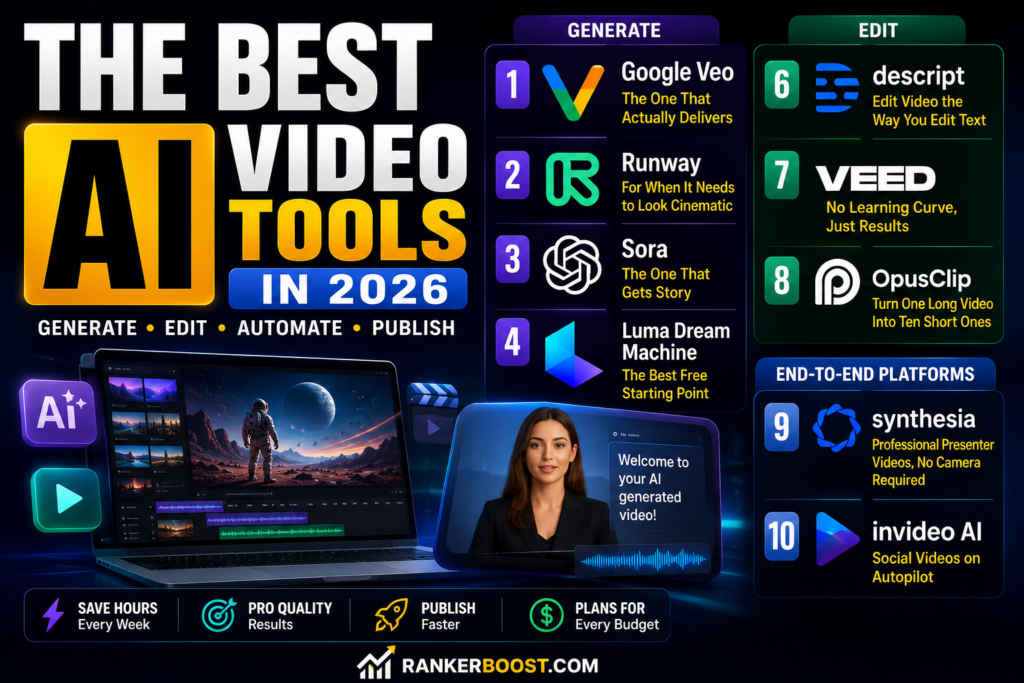 AI video editing 