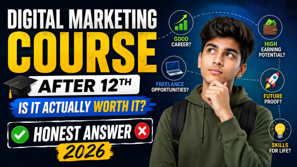 Digital marketing After 12th
