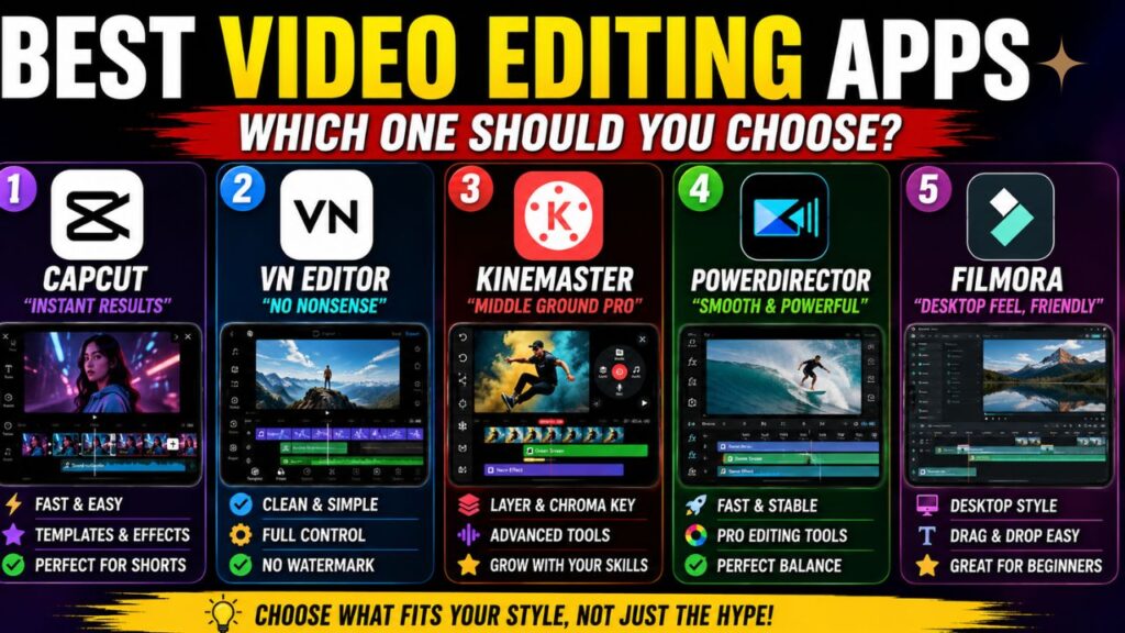  Best video editing software 2026