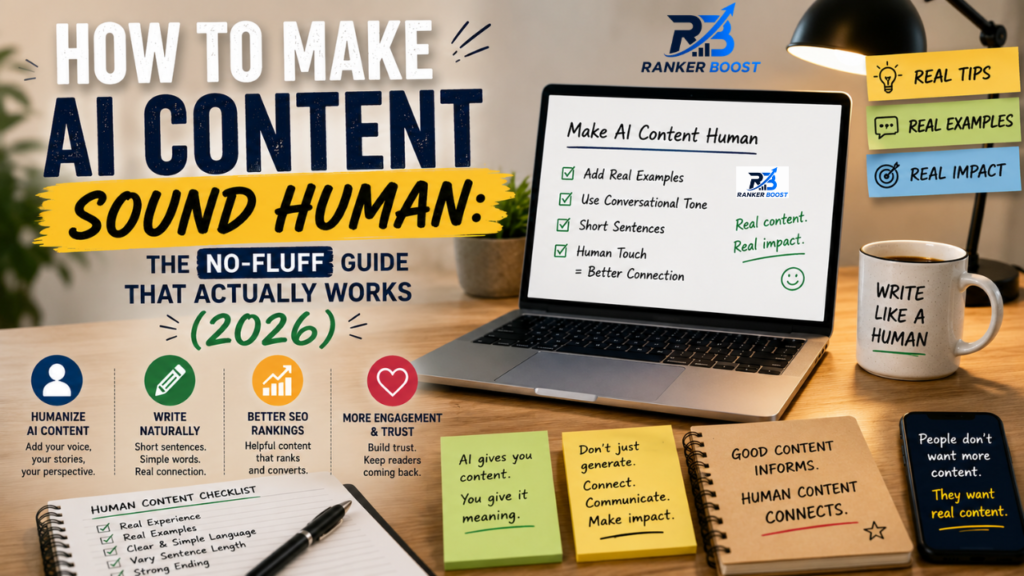How to Make AI Content Sound Human