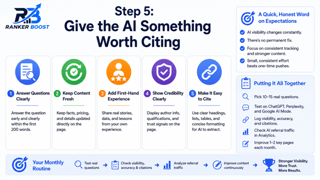 How to check and trck ai visibility of brand